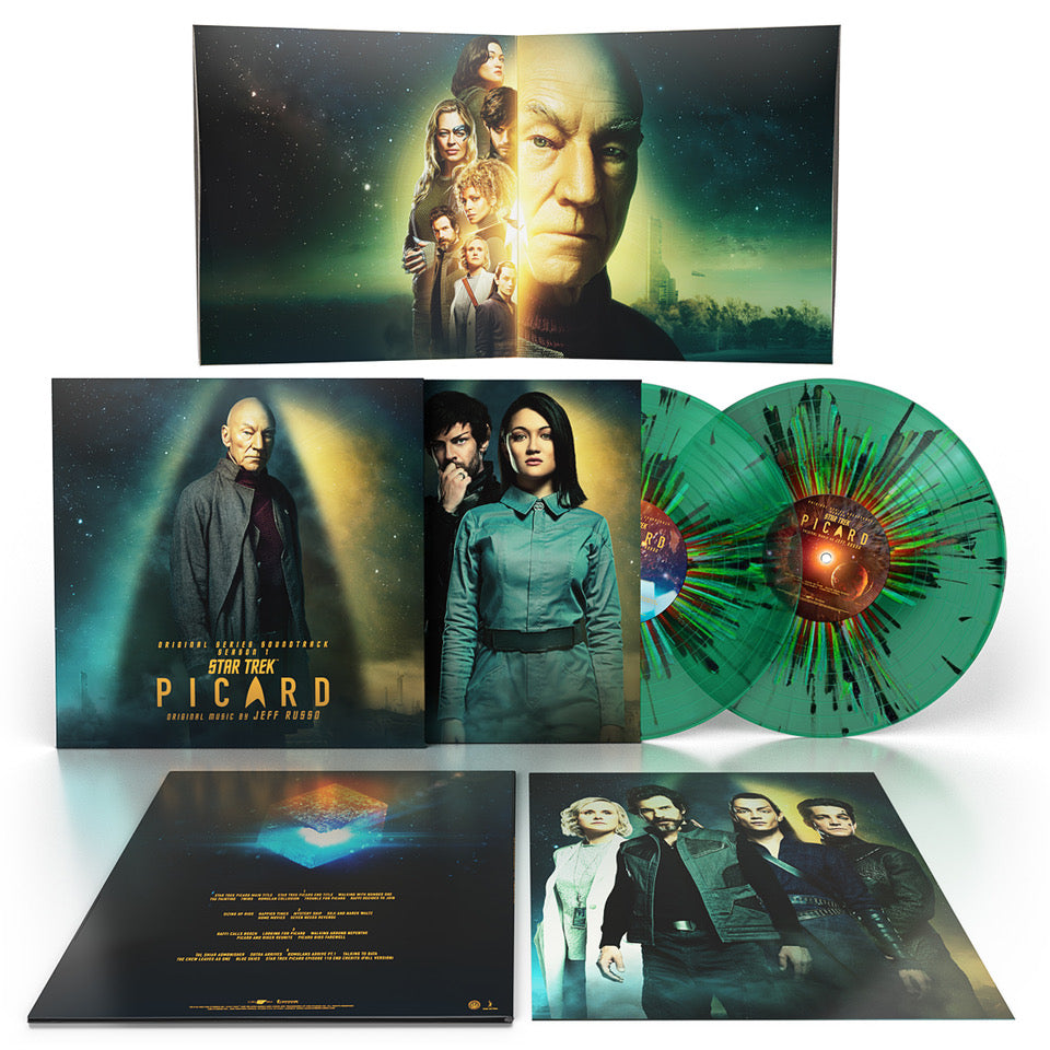 OST: Jeff Russo - Star Trek Picard (2LP Transparent Green & Splatter Vinyl)