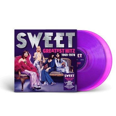 Sweet - Greatest Hitz: The Best of Sweet 1969-1978 (2LP Transparent Violet & Pink Vinyl)