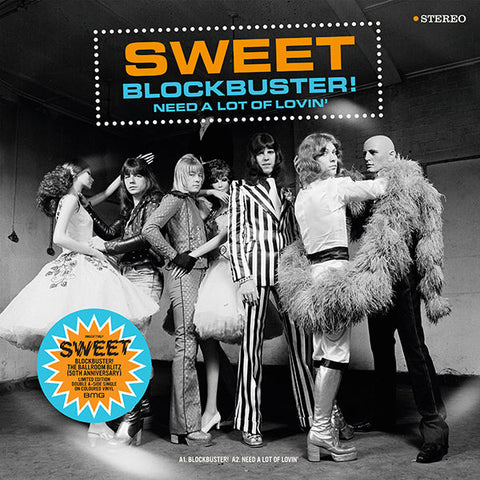 Sweet - Block Buster! / The Ballroom Blitz (Clear Blue LP) RSD23