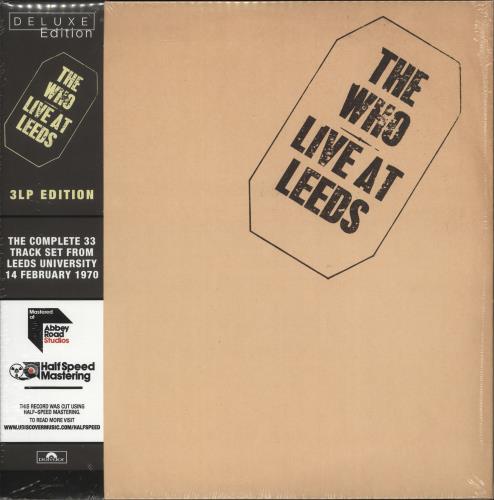 The Who - Live At Leeds (3LP Deluxe Edition Half Speed Remaster)