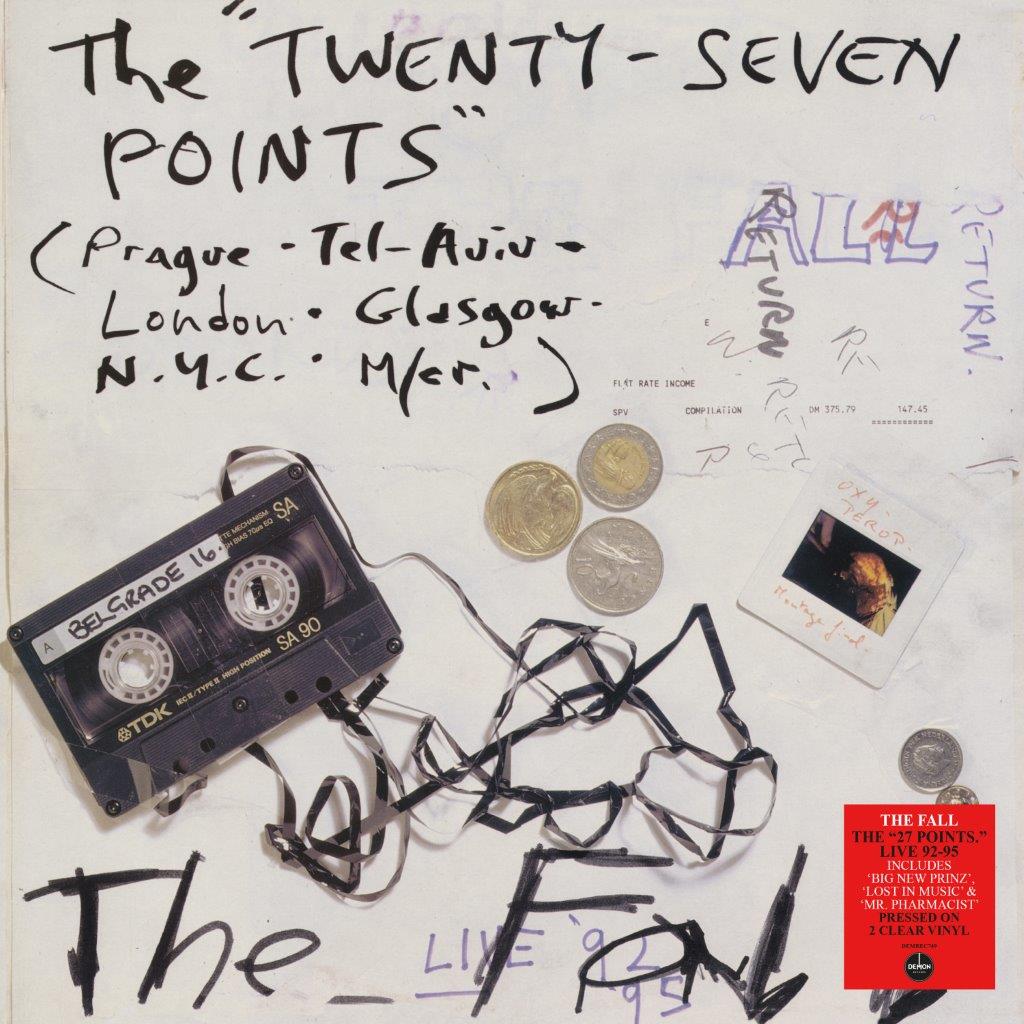The Fall - The Twenty Seven Points Live 92-95 (Clear Vinyl)
