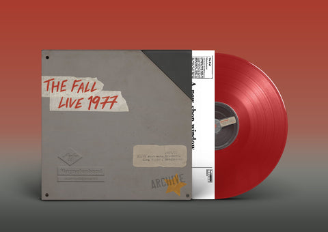 The Fall  - Live 1977 (Blood Red 12") RSD23