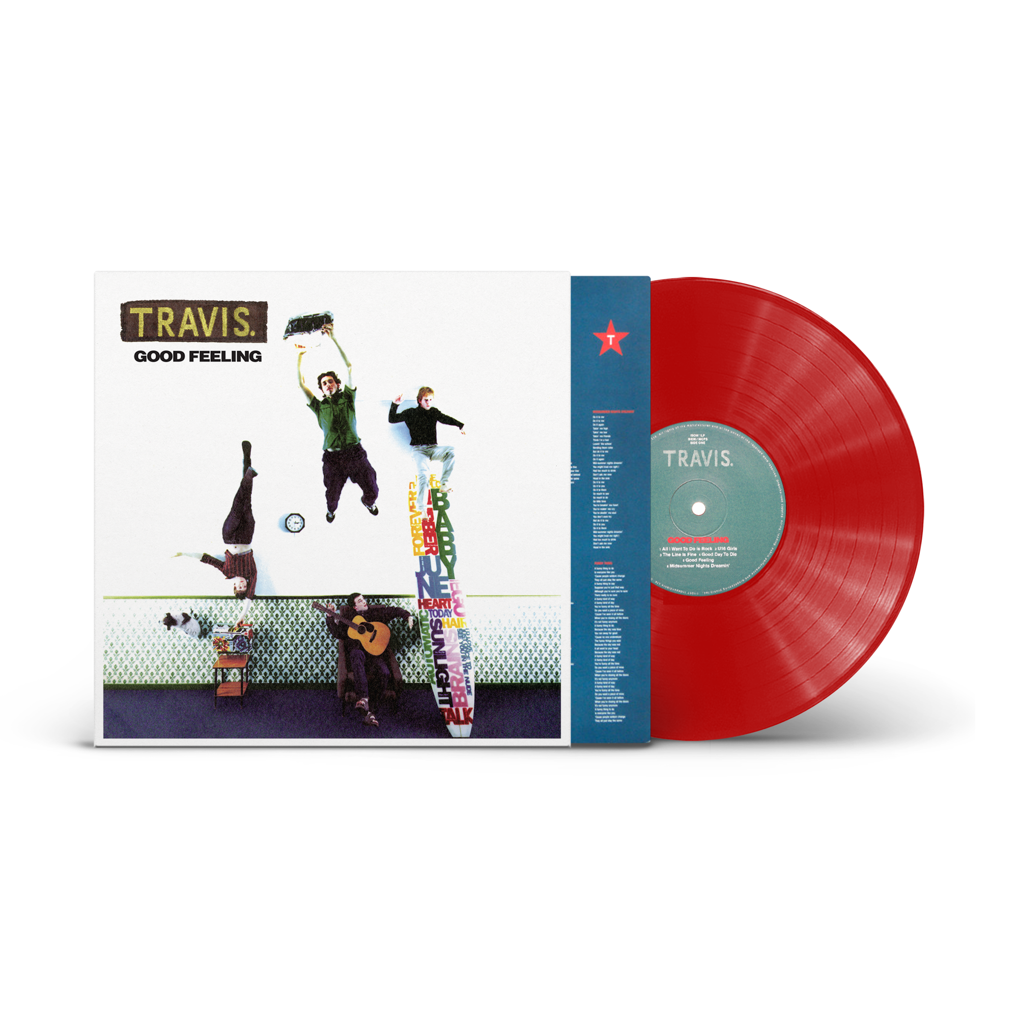 Travis - Good Feeling (Limited Red Coloured Vinyl)