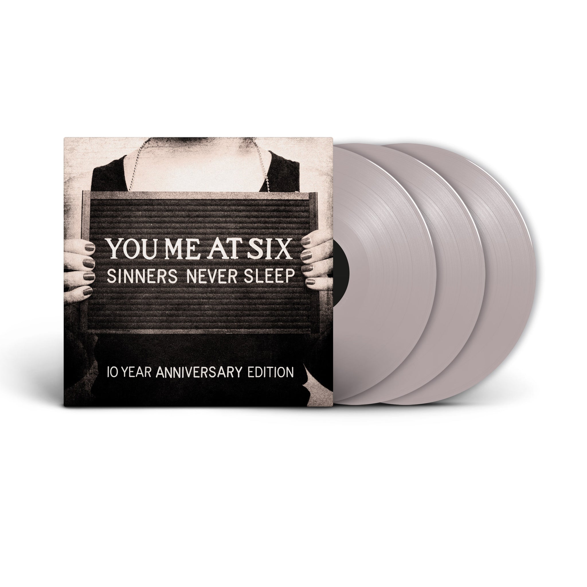 You Me At Six - Sinners Never Sleep (10th Anniversary 3LP Coloured Vinyl)