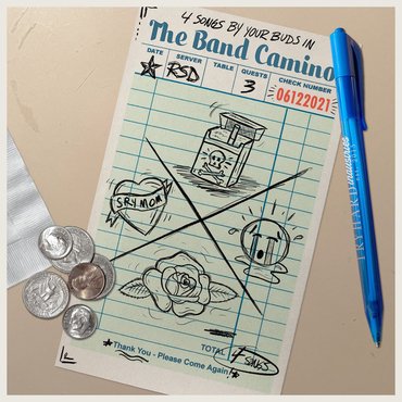 The Band Camino - 4 songs by your buds in The Band CAMINO (Milky Clear 12") RSD2021