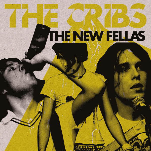 The Cribs - The New Fellas (Transparent Yellow Vinyl) (2022 Repress) SIGNED