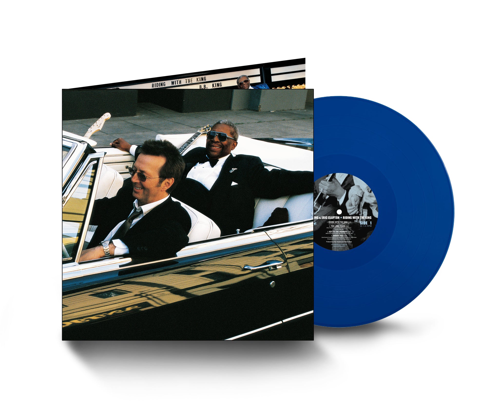 Eric Clapton - Riding With The King (20th Anniversary Edition - Indie Exclusive 2LP Blue Vinyl)