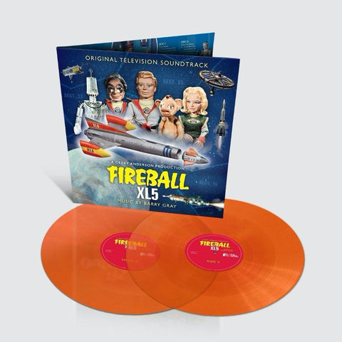 Fireball XL5: Original Television Soundtrack - Music By Barry Gray (2LP Gatefold Sleeve Transparent Orange Vinyl )