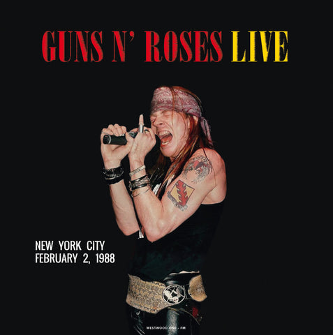 Guns N' Roses Live - New York City February 2, 1988 (Red Vinyl)
