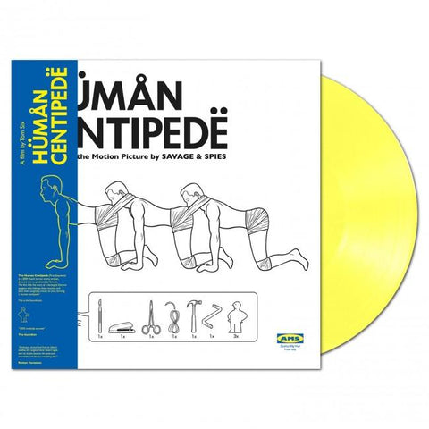 OST: The Human Centipede - Music By Savage & Spies (Yellow  Vinyl + Tattoo)