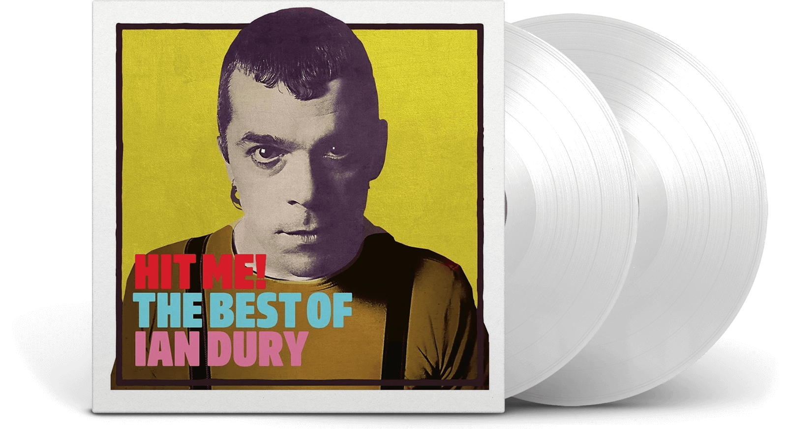 Ian Dury - Hit Me! The Best Of Ian Dury (2LP Gatefold Sleeve White Vinyl)