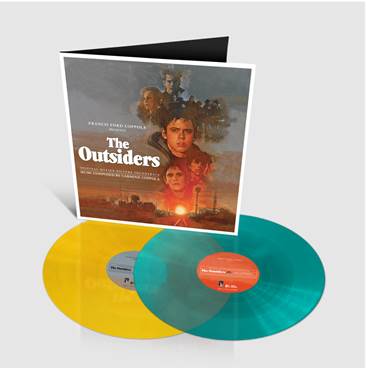 OST - The Outsiders: Music By Carmine Coppola (2LP Turquoise / Yellow Coloured Vinyl)