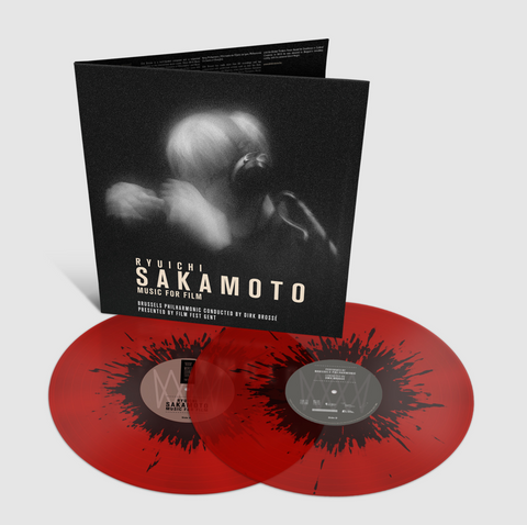 Ryuichi Sakamoto - Music For Film (2LP Red Splatter Vinyl)