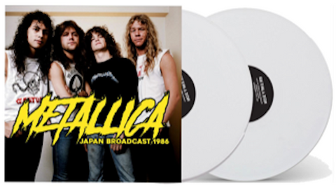 Metallica - Japan Broadcast 1986 (2LP White Vinyl)