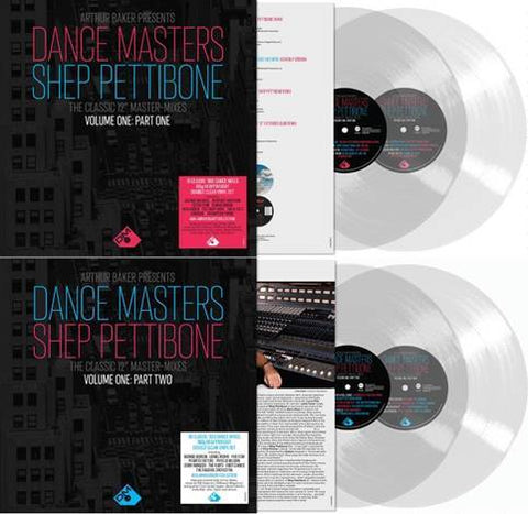 Arthur Baker Presents Dance Masters - The Shep Pettibone Master-Mixes: Vol One Part One (2LP Clear Vinyl)