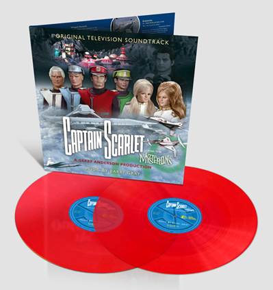 OST: Captain Scarlet & The Mysterons (2LP Transparent Red Vinyl)