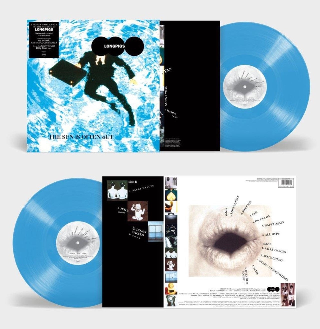Longpigs - The Sun Is Often Out (Blue Vinyl)