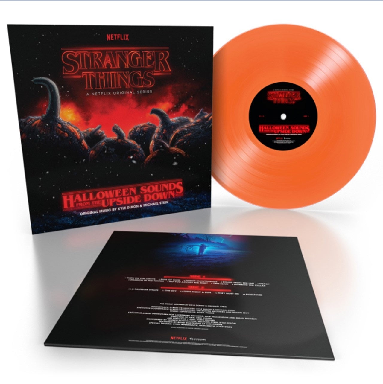 OST: Stranger Things - Halloween Sounds From The Upside Down - Music By Kyle Dixon & Michael Stein (Pumpkin Orange Vinyl)