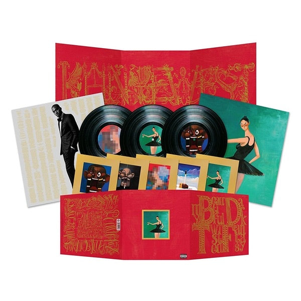 Kanye West - My Beautiful Dark Twisted Fantasy (Limited Edition 3LP Set - Import)