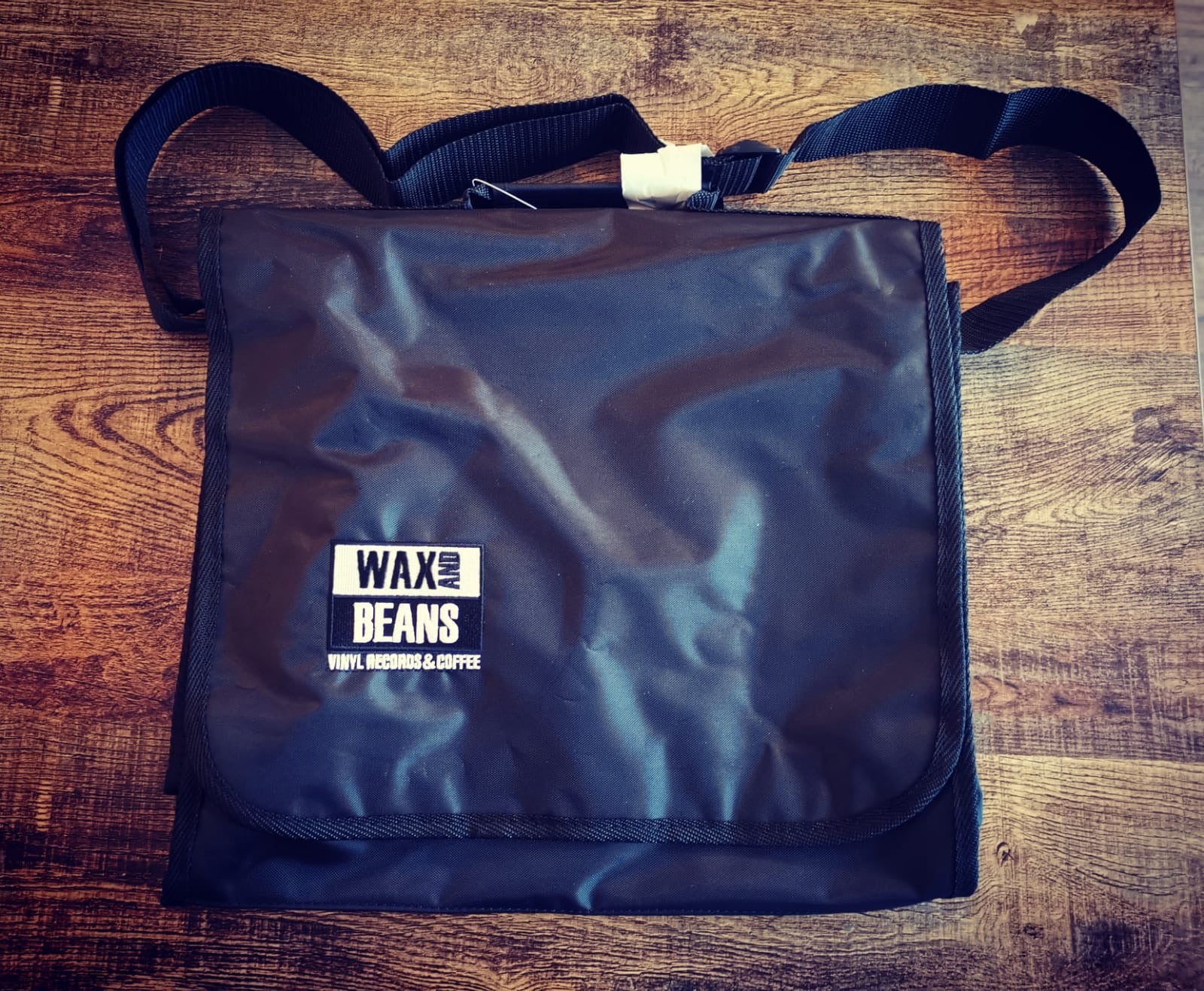 Wax and Beans Record Bag