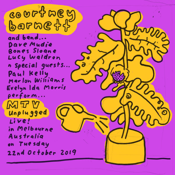 Courtney Barnett - MTV Unplugged: Live In Melbourne, Australia 2019 (Aqua Blue Vinyl)