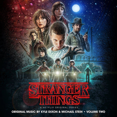 OST: Stranger Things 2 - Original Music By Kyle Dixon And Michael Stein (Blue And Black Swirl Vinyl)