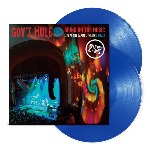 Gov’t Mule - Bring On The Music - Live At The Capitol Theatre: Vol 2 (2LP Blue Vinyl Gatefold Sleeve)