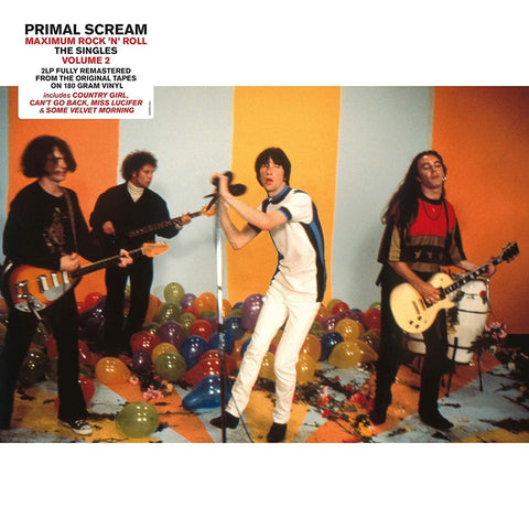 Primal Scream - Maximum Rock ‘N’ Roll: The Singles Volume 2 (2LP Gatefold Sleeve + DL Code)