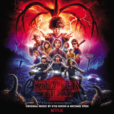 OST: Stranger Things 2 - Original Music By Kyle Dixon & Michael Stein (Limited Crystal Clear Purple With White Splatter)