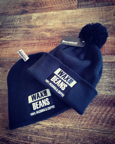 Wax and Beans Beanie Hat (with bobble)
