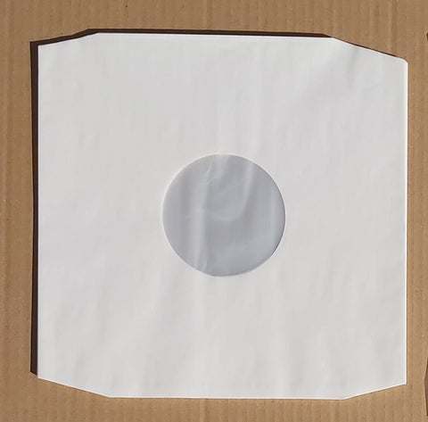 12” Poly Lined sleeve (White)