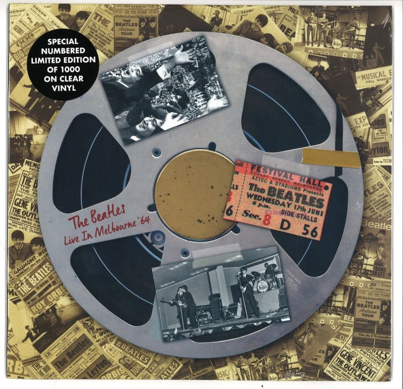 The Beatles - Live In Melbourne 1964 (10” Clear Vinyl)