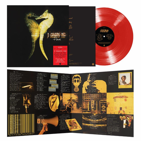 3 Colours Red - Pure (Red Vinyl)