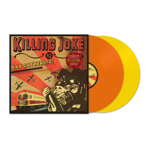 Killing Joke - XXV Gathering: Let Us Prey (2LP Orange & Yellow Vinyl)