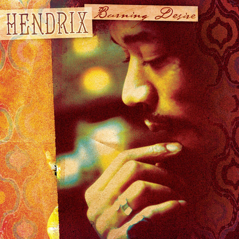Jimi Hendrix - Burning Desire (Translucent Orange & Red)