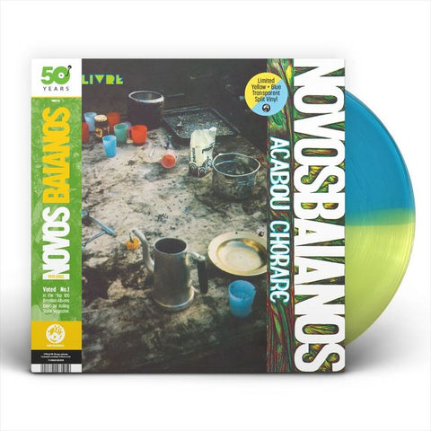 Novos Baianos - Acabou Chorare (50th Anniversary Edition) (Yellow and Blue split)