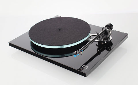 Rega Planar P3 Turntable - Black / White / Red (Includes Lid)