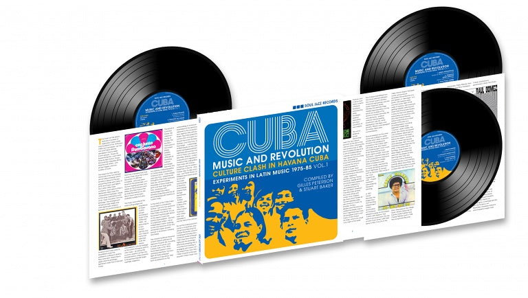 Soul Jazz Records Presents: Cuba - Music And Revolution Culture Clash In Havana Cuba (Experiments In Latin Music 1975 - 85 Vol.1) (3LP )