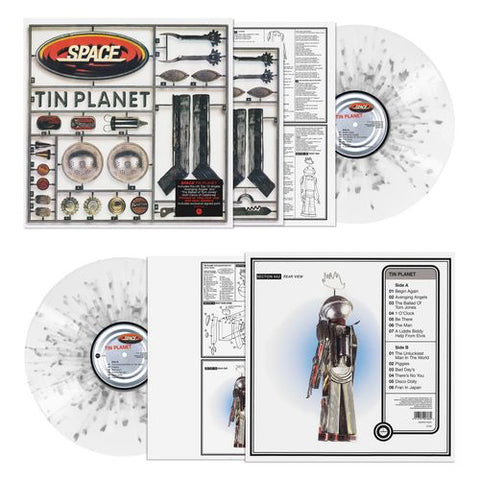 Space - Tin Planet 2022 Reissue (Clear With Silver Splatter Vinyl) (Limited Signed Edition)