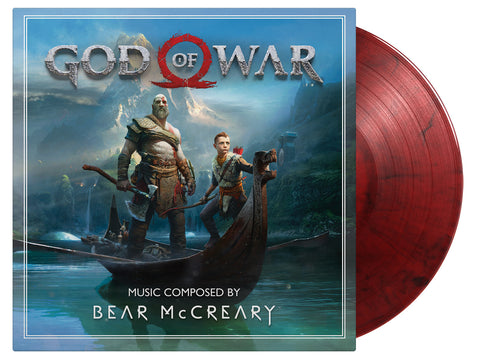 Original Soundtrack: Bear McCreary - God Of War (Red & Black Marbled Vinyl)