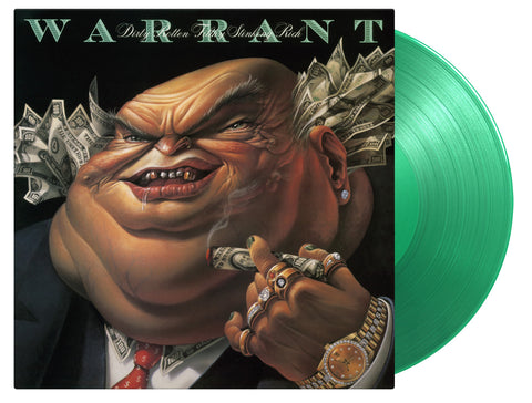 Warrant - Dirty Rotten Filthy Stinking Rich (Translucent Green Vinyl)