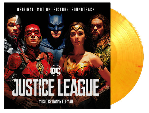 OST: Danny Elfman - Justice League (2LP Flaming Coloured Vinyl)
