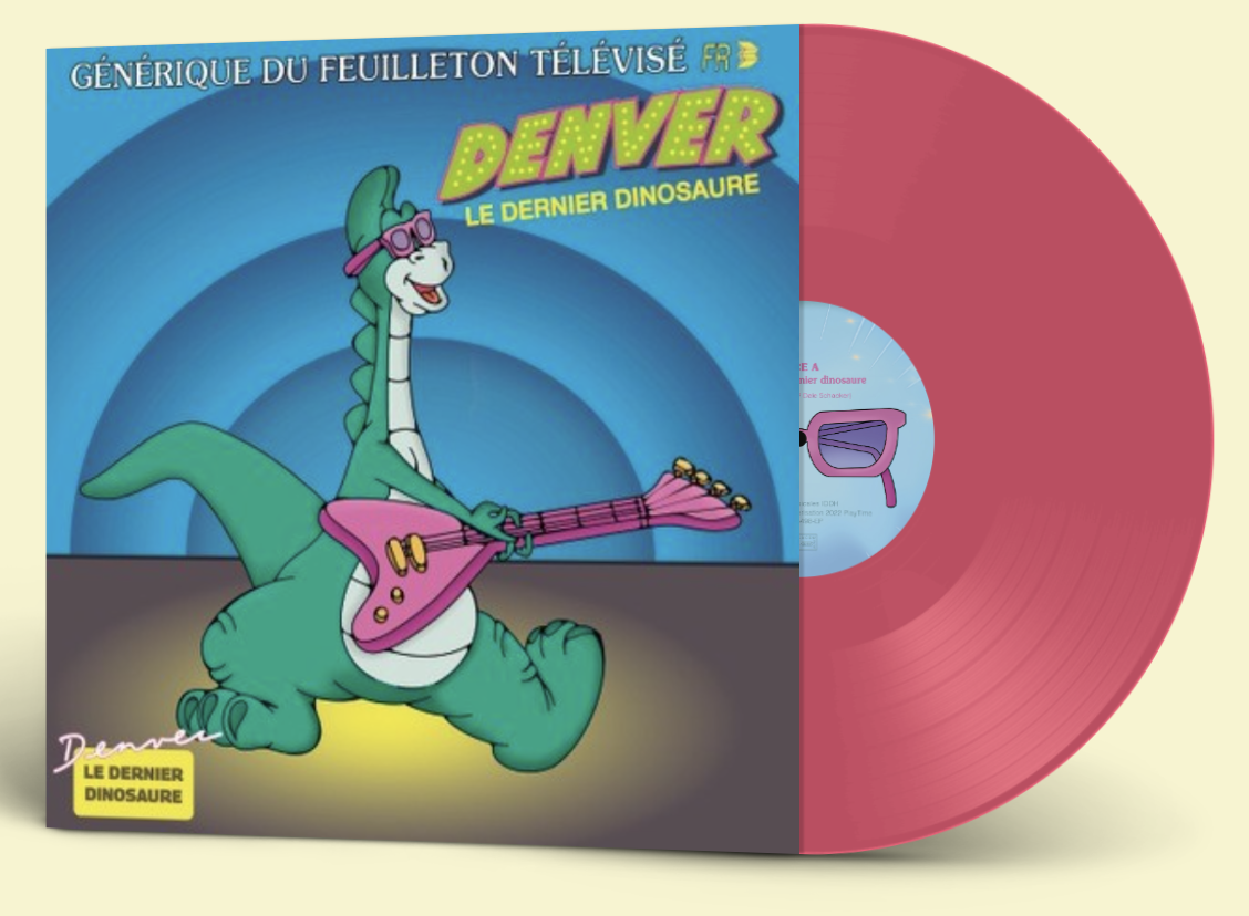 Peter Lorne - Denver le Dernier Dinosaure (12" Pink Vinyl)
