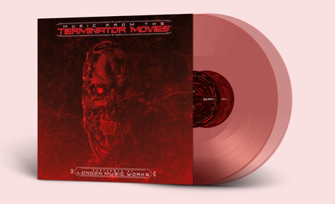 London Music Works - Music From The Terminator Movies (2LP Transparent Red Vinyl)