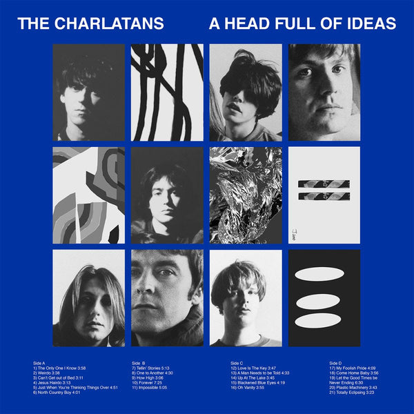 The Charlatans - A Head Full Of Ideas (Transparent Blue 6LP Boxset (5LP+7") + Signed Poster)