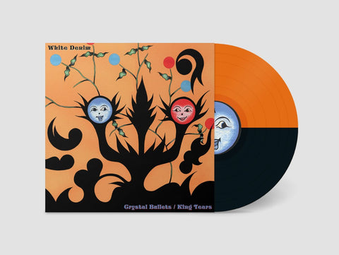 White Denim - Crystal Bullets b/w King Tears (Limited Edition Orange & Black Split Colour Vinyl