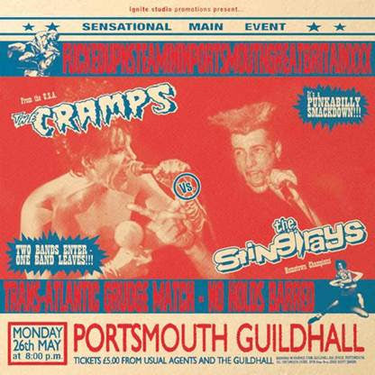 The Sting-Rays Vs The Cramps - FUCKEDUPNSTEAMININPORTSMOUTHGREATBRITAINXXX