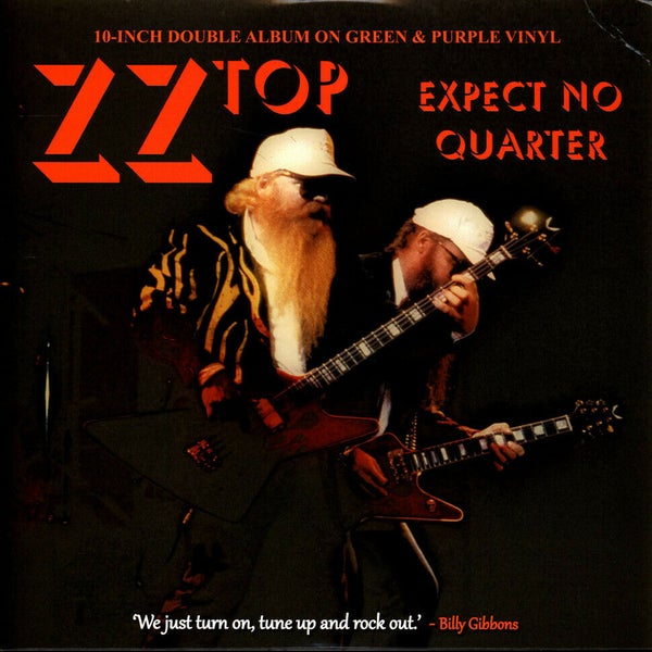 ZZ Top - Expect No Quarter (2 x 10" Green & Purple Marbled Vinyl)
